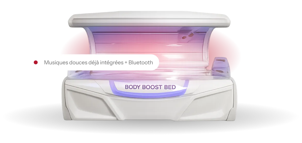 Body Boost Bed : Musiques douces intégrées